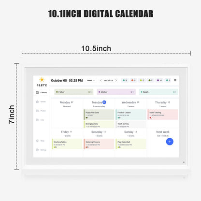10.1" Smart Digital Calendar