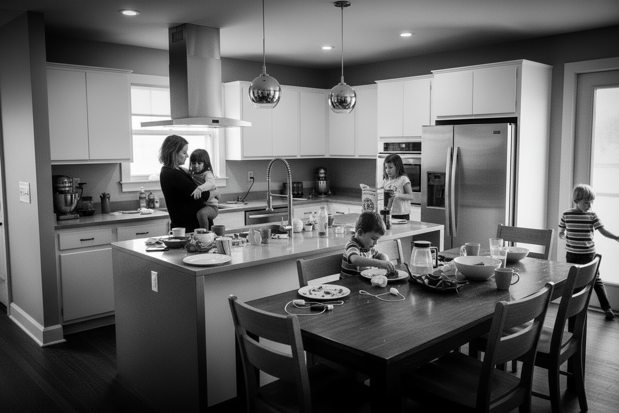 LESS MESS AND MORE KIDS